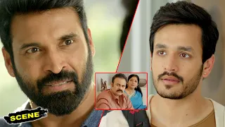 Nidhhi Agerwal Family Supports Akhil Akkineni | Maanidan(Mr. Majnu) Tamil Movie Scenes
