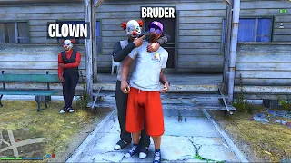 Mein BRUDER wird entführt von CLOWNS GTA 5 RP!