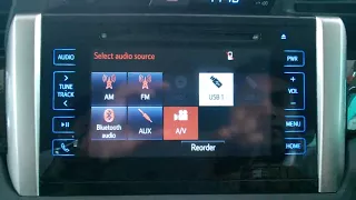 Toyota Crysta MID & Navigation - 12.How to play Music or Videos from USB