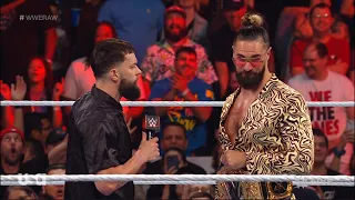 Finn Balor and Seth Rollins Face Off (1/2) - WWE RAW 12 June  2023