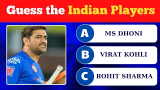 🏏 Guess The Indian Cricketer Player in 3 sec |  Image Quiz | India Cricket Players