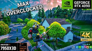 Fortnite OG | RTX 4090 and 7950X3D - 1440p/4K Competitive/DX12 Epic RayTracing | FPS 1%