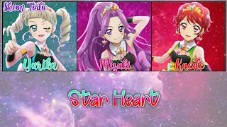 Aikatsu - Star Heart - Tristar - Full & Lyrics [ROM/KAN/ENG]