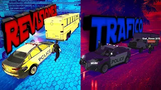 REVISIÓNES DE TRÁFICO A AUTOS DE TRANSPORTE 🚛🚌🚓 | SAMPDROID | GTA SAMP ROLEPLAY