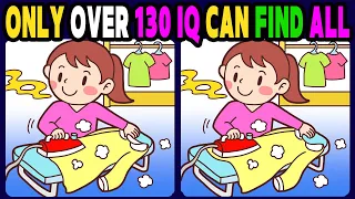 【Find the difference】Only Over 130 IQ Can Find All! / Fun Challenge【Spot the difference】560