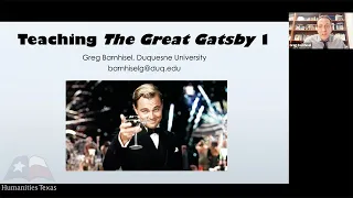 Greg Barnhisel, "Teaching The Great Gatsby in Historical and Cultural Contexts," (March 2022)