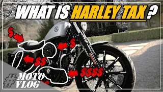 What is Harley Tax? How Much Is Harley Tax? 💸 Sportster Motovlog