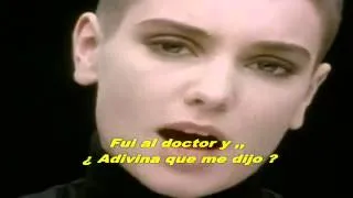 Sinéad O'Connor - Nothing Compares To you. Subtitulado Español.