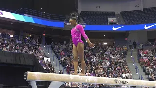 Simone Biles all-around!🥇 Usa core hydration classic 2024