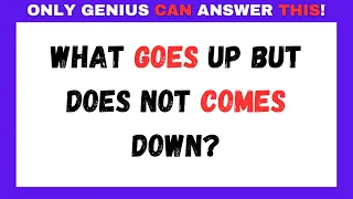 CAN YOU SOLVE THESE 10 TRICKY RIDDLES? /ONLY GENIUS CAN PASS THIS TEST.