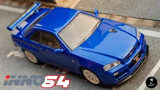 Nissan Skyline GT-R R34 V Spec II Nur by Inno64 | UNBOXING and REVIEW