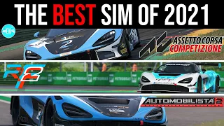 The BEST Racing Simulator of 2021 | Assetto Corsa Competizione vs rFactor 2 vs Automobilista 2