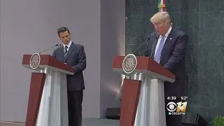 Trump Says He And Mexican President Discussed Wall, Not Payment