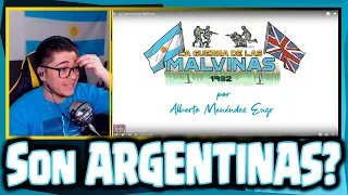 MEXICANO 🇲🇽 REACCION| LA GUERRA DE LAS MALVINAS | REALMENTE son ARGENTINAS? 🇦🇷😱