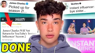 James Charles DROPPED from Instant Influencer...