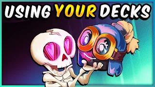 Playing YOUR Clash Royale Decks!