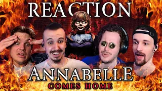 ANNABELLE COMES HOME (2019) MOVIE REACTION!! - First Time Watching!