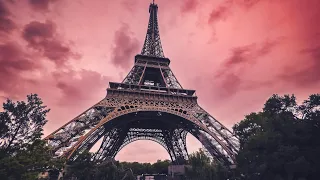 Eiffel Tower Top Floor  View - Paris France 4k