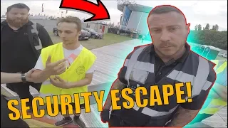 SNEAKING INTO FESTIVAL *ANGRY SECURITY ESCAPE*