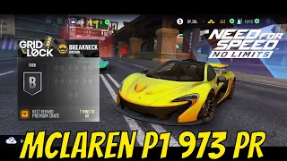 McLaren P1 973 PR • Gridlock Underground Rivals • NFS: No Limits