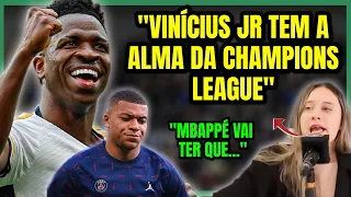 EITA! IMPRENSA ARGENTINA ESCOLHENDO ENTRE VINÍCIUS JR E MBAPPÉ