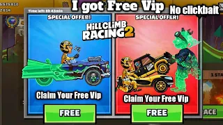 How To Get Free Vip in Hill Climb Racing 2 😱 | Free Map Maker