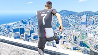 GTA 5 Cristiano Ronaldo Epic Stunt /Funny Moments / Fails (Euphoria Ragdolls) EPISODE 01