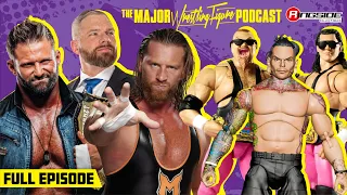 Jericho-Hausen and White T-Shirts! | MAJOR WRESTLING FIGURE POD | FULL EPISODE