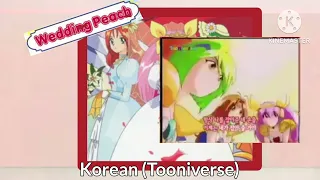 Wedding Peach (Weddings Peach Weddin) Alternative Opening Multilanguage Comparison