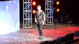 One Kapamilya Go 2015 USA - #Kathniel  Daniel Padilla Singing 'Nasayo Na Ang Lahat'