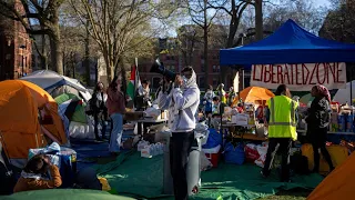 Harvard has ‘threatened to suspend’ students continuing pro-Palestine encampments