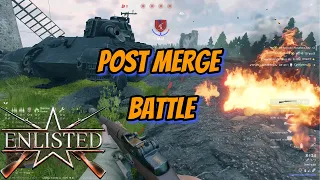Enlisted Post Merge Battle - US vs Army of King Tigers