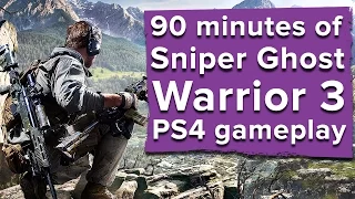 90 minutes of Sniper Ghost Warrior 3 gameplay - Live stream