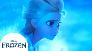 Anna e Elsa descobrem que a água tem memória | Frozen