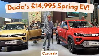 First Look At Dacia’s Budget EV! Dacia Spring 2024 (UK) | Carcode