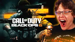 CALL OF DUTY BLACK OPS 6 Live Action Reveal Trailer REACTION!