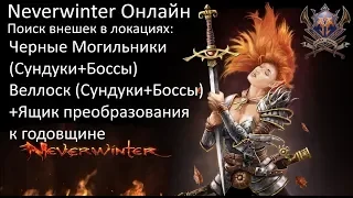 Внешки Могильников и Веллоска + Сундук Годовщины.Neverwinter online.Misha Dwarf