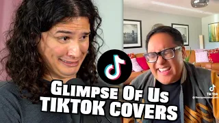 The BEST 'Glimpse of Us' Covers on TikTok l Vocal Coach Reacts