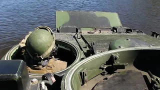 Marine Corps Amphibious Assault Vehicles River Crossing