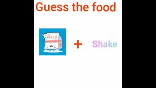 Guess the food #shorts #fun #kids #milkshake #challenge #tiktok #viral #Shake