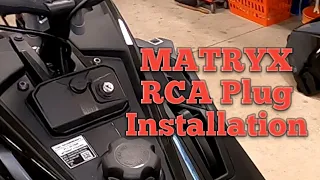 Polaris MATRYX Heated Shield/RCA Plug Installation