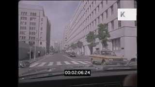 1960s POV Driving Through Tokyo, Japan, 35mm