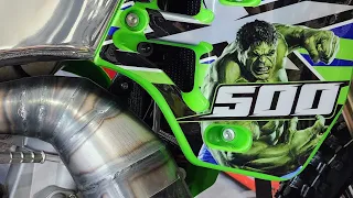 "THE HULKSTER" WORKS KPR RACING KAWASAKI KX500, THE BEST 500 YET. STAY TUNED TO FIND OUT!