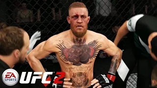 EA Sports UFC 2 - Conor McGregor vs José Aldo Gameplay PS4 / Xbox One