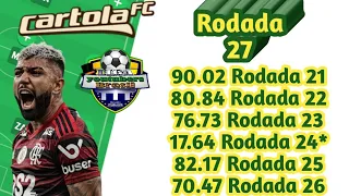 Cartola FC 2021 Rodada 27