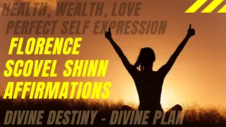 The Best Florence Scovel Shinn Affirmations for Perfect Self Expression Creative Visualization Video