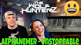 AEPHANEMER - Unstoppable (OFFICIAL VIDEO) THE WOLF HUNTERZ Reactions