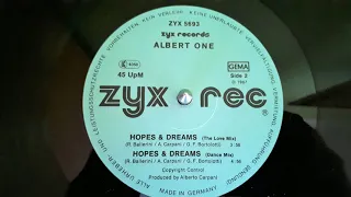 Albert One ‎– Hopes & Dreams (Love Mix)