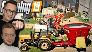 KARMIENIE KRÓW 🐄 NAWOZY I OPRYSKI [ PRZYGOTOWANIA DO ŻNIW ] "od Biedaka do Kozaka" #120 🔥 FS19