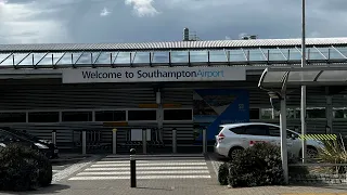 Drive from Portsmouth to Southampton Airport via M27Hampshire